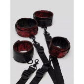 Изысканный набор фиксаций на кровати Reversible Under Mattress Restraint Set - Fifty Shades of Grey - купить с доставкой в Чебоксарах