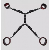Изысканный набор фиксаций на кровати Reversible Under Mattress Restraint Set - Fifty Shades of Grey - купить с доставкой в Чебоксарах