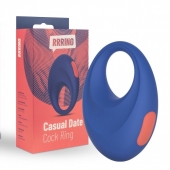Синее эрекционное кольцо RRRING Casual Date Cock Ring - FeelzToys - в Чебоксарах купить с доставкой
