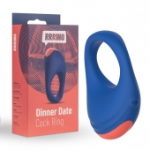 Синее эрекционное кольцо RRRING Dinner Date Cock Ring - FeelzToys - в Чебоксарах купить с доставкой