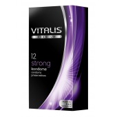 Презервативы с утолщённой стенкой VITALIS PREMIUM strong - 12 шт. - Vitalis - купить с доставкой в Чебоксарах