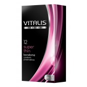 Ультратонкие презервативы VITALIS PREMIUM super thin - 12 шт. - Vitalis - купить с доставкой в Чебоксарах