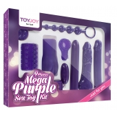 Эротический набор Toy Joy Mega Purple - Toy Joy - купить с доставкой в Чебоксарах