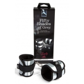 Серо-черные наручники Totally His - Fifty Shades of Grey - купить с доставкой в Чебоксарах