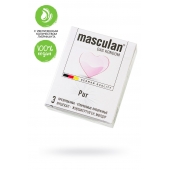 Супертонкие презервативы Masculan Pur - 3 шт. - Masculan - купить с доставкой в Чебоксарах