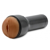 Коричневый мастурбатор-вагина Feel Stroker - Kiiroo - в Чебоксарах купить с доставкой