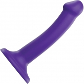 Фиолетовый фаллоимитатор-насадка Strap-On-Me Dildo Dual Density size S - 17 см. - Strap-on-me - купить с доставкой в Чебоксарах