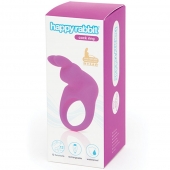 Фиолетовое эрекционное виброкольцо Happy Rabbit Rechargeable Rabbit Cock Ring - Happy Rabbit - в Чебоксарах купить с доставкой