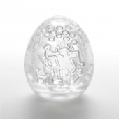 Мастурбатор-яйцо Keith Haring EGG DANCE - Tenga - в Чебоксарах купить с доставкой