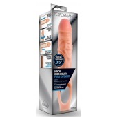 Телесная насадка на пенис 9 Inch Cock Sheath Extender - 22,2 см. - Blush Novelties - в Чебоксарах купить с доставкой