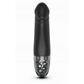 Черный вибратор с электростимуляцией Real Deal Neal - 16,5 см. - MyStim - купить с доставкой в Чебоксарах