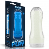 Светящийся в темноте мастурбатор Lumino Play Masturbator Pocketed - Lovetoy - в Чебоксарах купить с доставкой