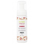 Органическая интимная очищающая пенка Intime Fresh - 150 мл. - Exsens - купить с доставкой в Чебоксарах