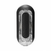 Черный мастурбатор Tenga Flip Zero Gravity с вибрацией - Tenga - в Чебоксарах купить с доставкой
