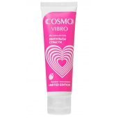 Возбуждающий гель на водно-силиконовой основе Cosmo Vibro с ароматом земляники - 50 гр. - Биоритм - купить с доставкой в Чебоксарах