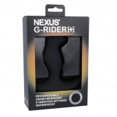 Черный вибромассажер простаты Nexus G-Rider+ - 12,6 см. - Nexus Range - в Чебоксарах купить с доставкой