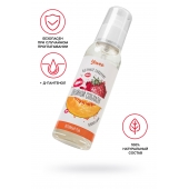 Съедобная гель-смазка Yovee «Двойной соблазн» с Д-пантенолом и вкусом клубники и дыни - 100 мл. - ToyFa - купить с доставкой в Чебоксарах