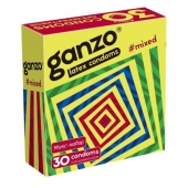 Микс-набор из 30 презервативов Ganzo Mixed - Ganzo - купить с доставкой в Чебоксарах