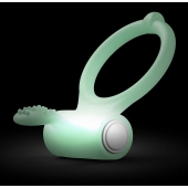 Светящееся в темноте эрекционное виброкольцо Power Clit - Dorcel - в Чебоксарах купить с доставкой