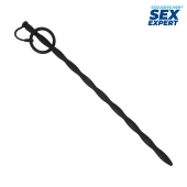 Черный стимулятор уретры Sex Expert - Sex Expert - купить с доставкой в Чебоксарах