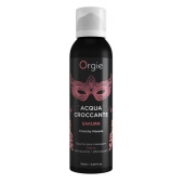 Хрустящая пенка для массажа Orgie Acqua Croccante Sakura с ароматом сакуры - 150 мл. - ORGIE - купить с доставкой в Чебоксарах