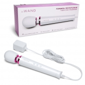 Белый проводной вибратор Le Wand Petite Vibrating Massager - 25 см. - Le Wand