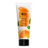 Лубрикант на водной основе OYO Aroma Gel Orange с ароматом апельсина - 75 мл. - OYO - купить с доставкой в Чебоксарах