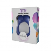 Синее эрекционное виброкольцо Nutty - Adrien Lastic - в Чебоксарах купить с доставкой