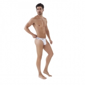 Белые мужские трусы-тонги Venture Thong - Clever Masculine Underwear купить с доставкой