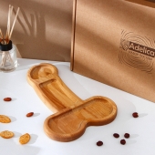 Деревянное блюдо для подачи в форме члена (32,5 х 20 х 1,7 см) - Сима-Ленд - купить с доставкой в Чебоксарах