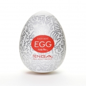 Мастурбатор-яйцо Keith Haring EGG PARTY - Tenga - в Чебоксарах купить с доставкой