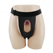 Полый страпон на регулируемых трусиках Houston - 17,5 см. - Baile - купить с доставкой в Чебоксарах