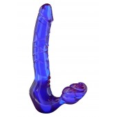 Безремневой вагинальный страпон Bend Over Boyfriend - Toy Joy - купить с доставкой в Чебоксарах