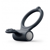 Черное эрекционное кольцо Power Clit - Dorcel - в Чебоксарах купить с доставкой