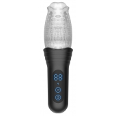 Автоматический мастурбатор Oral Sex Masturbator с функциями ротации, вибрации и фрикций - Secwell - в Чебоксарах купить с доставкой