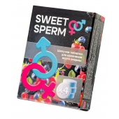 Шипучие таблетки для мужчин Sweet Sperm для изменения вкуса спермы (4 шт. по 0,5 гр.) - Капиталпродукт - купить с доставкой в Чебоксарах