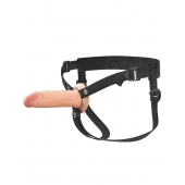 Полый страпон на ремнях 6’’ Hollow Silicone Strap-on - Pipedream - купить с доставкой в Чебоксарах