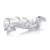 Прозрачная насадка для увеличения члена 2 Inch Clear Extender Sleeve - XR Brands - в Чебоксарах купить с доставкой