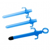 Набор для введения смазки Lubricant Launcher 3 Pack - XR Brands - купить с доставкой в Чебоксарах Набор для введения смазки Lubricant Launcher 3 Pack - XR Brands - купить с доставкой в Чебоксарах