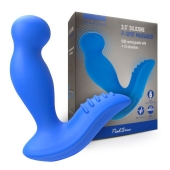 Синий вибромассажер простаты 3,5’’ P-spot Massager - 12,5 см. - Erokay - в Чебоксарах купить с доставкой