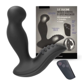 Черный вибромассажер простаты 3,5’’ Remote Control P-spot Massager - 12,5 см. - Erokay - в Чебоксарах купить с доставкой
