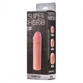 Фаллоудлинитель SUPER HERO Tempter - 16 см. - Lola Games - в Чебоксарах купить с доставкой