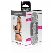 Прозрачный двусторонний мастурбатор Fleshlight Quickshot Mia Malkova - Fleshlight - в Чебоксарах купить с доставкой
