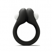 Черное эрекционное кольцо Zippy Vibrating Ring With Bullet - Adrien Lastic - в Чебоксарах купить с доставкой