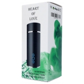 Мастурбатор-вагина с вибрацией Heart Of Love в колбе в форме сердца - Boys of Toys - в Чебоксарах купить с доставкой Мастурбатор-вагина с вибрацией Heart Of Love в колбе в форме сердца - Boys of Toys - в Чебоксарах купить с доставкой