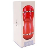 Двусторонний мастурбатор в колбе Cleo - вагина и ротик - Boys of Toys - в Чебоксарах купить с доставкой