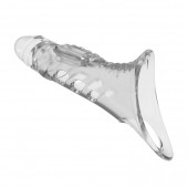 Прозрачная насадка на пенис - 22 см. - Baile - в Чебоксарах купить с доставкой