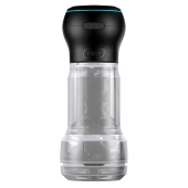 Набор PowerBlow   Feel Pocket Stroker Crystal: мастурбатор и интерактивная насадка - Kiiroo - в Чебоксарах купить с доставкой