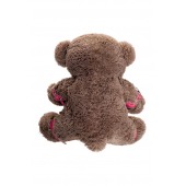 Бондажный набор: бурый мишка с розовыми оковами и наручниками - Pecado - купить с доставкой в Чебоксарах