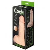 Телесный фаллоудлинитель с мошонкой Cock Next - 19 см. - LOVETOY (А-Полимер) - в Чебоксарах купить с доставкой